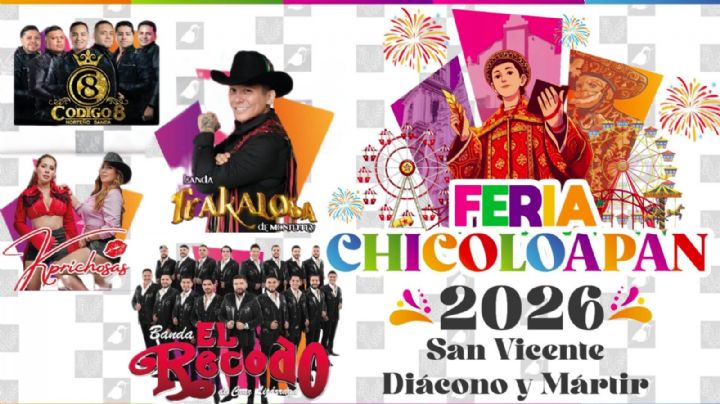 Feria Chicoloapan 2026: ¿Qué artistas darán concierto GRATIS HOY 24 de enero en el EDOMEX? Cartelera y horarios