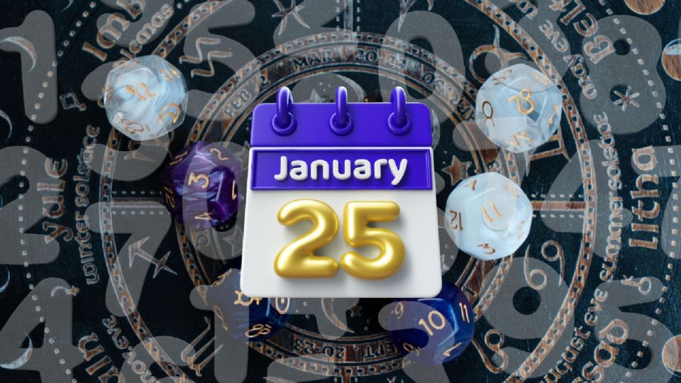 Números de la suerte del 25 de enero para cada signo zodiacal