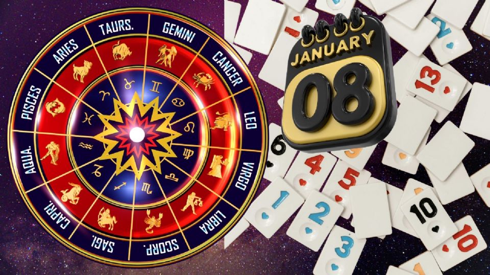 Números de la suerte del 8 de enero para cada signo zodiacal.