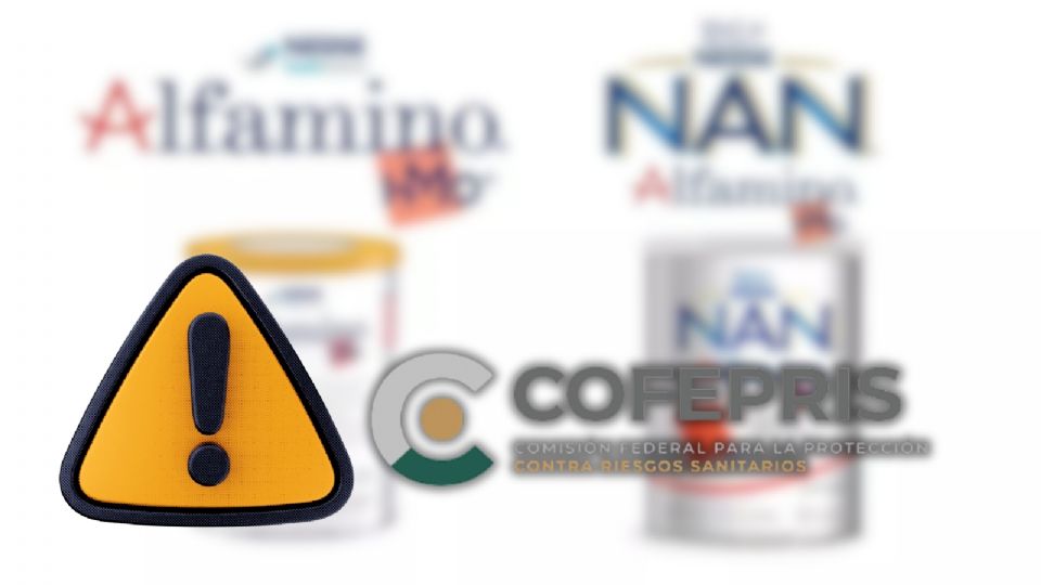 COFEPRIS emite alerta sanitaria para estas fórmulas lácteas