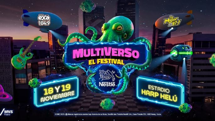 Artistas cofirmados de Multiverso Nestlé "El Festival"