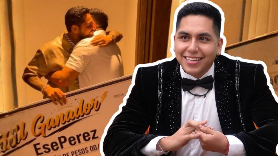 Eduin Caz sorprende al Ese Pérez con un millón de pesos tras perder La Casa de los Famosos México 2026