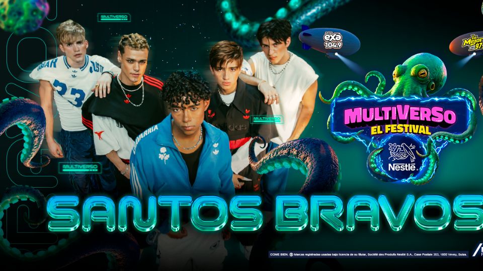 Santos Bravos primeros artistas confirmados para el Multiverso Nestlé 'El Festival' 2026