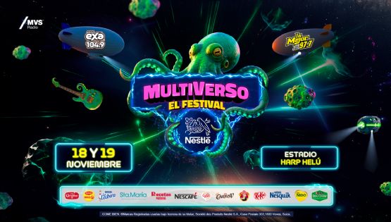 ¡Ahora sí se armó! El Festival Multiverso Nestlé regresa con dos días de pura música