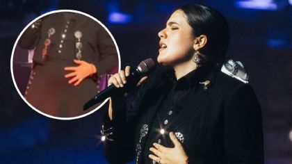 Camila Fernández: Así anunció su segundo embarazo en pleno concierto en Guadalajara | VIDEO