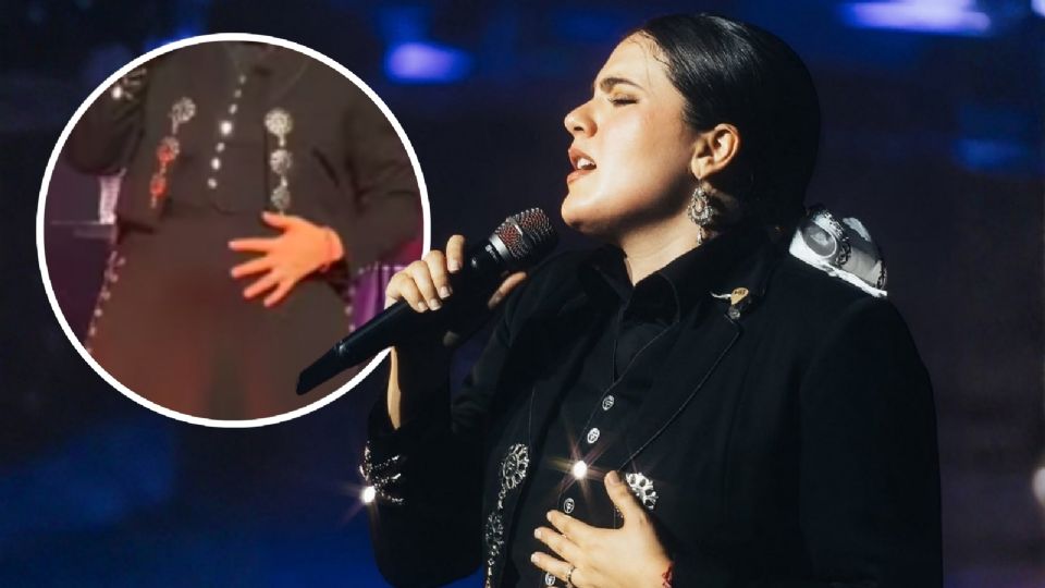 Camila Fernández anuncia su segundo embarazo en pleno concierto