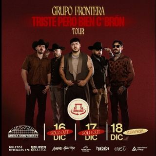 Grupo Frontera cierra su tour con tres noches en Monterrey