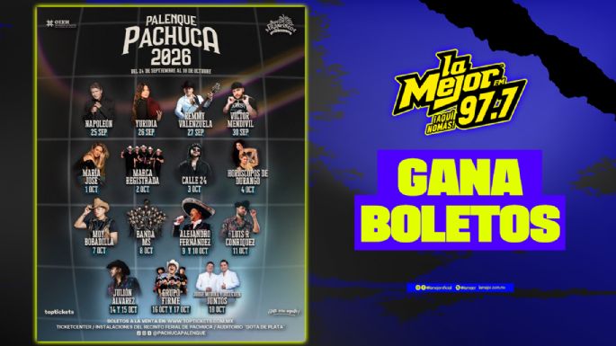 ¡Gana Boletos para ir al Palenque de Pachuca!