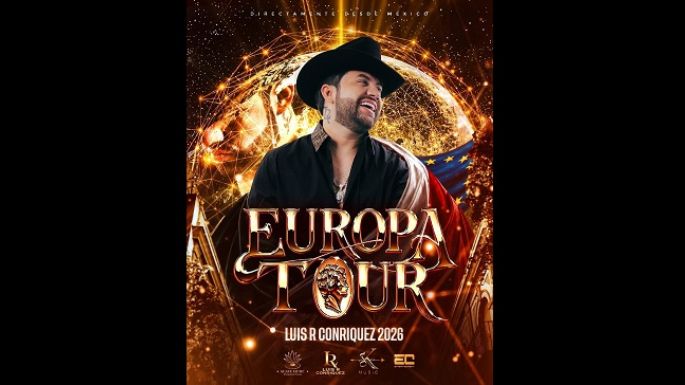Luis R Conriquez deja huella en Europa