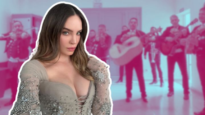 Belinda interpreta canción de Alejandro Fernández con mariachi y se vuelve viral | VIDEO
