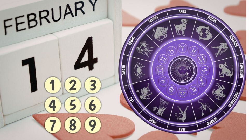 Números de la suerte del 14 de febrero para cada signo zodiacal.