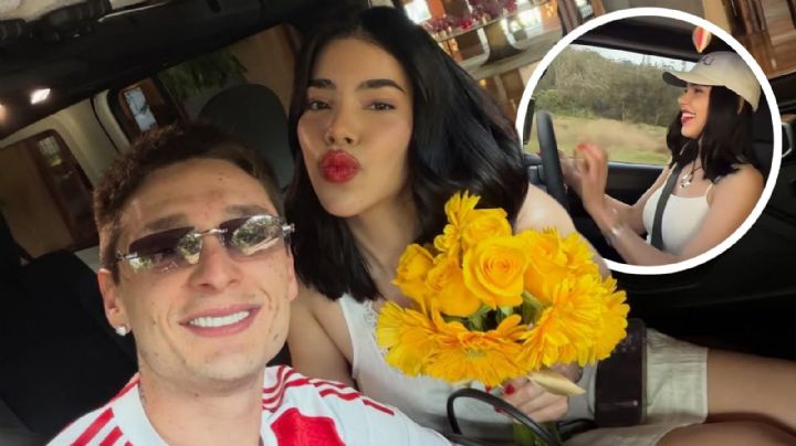 Peso Pluma da clases de manejo a Kenia Os y enternecen las redes sociales | VIDEO