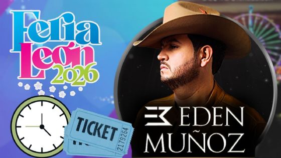 Feria Estatal León 2026: ¿A qué hora empieza el concierto de Edén Muñoz HOY 2 de febrero?