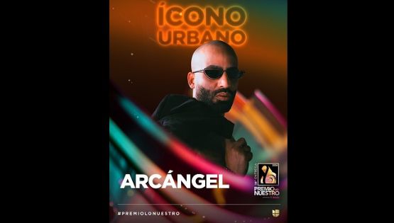 Arcángel recibe el premio Ícono Urbano