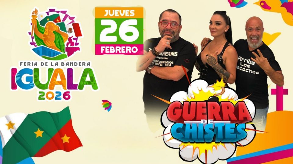 Artistas que se presentarán HOY en la Feria de la Bandera Iguala 2026