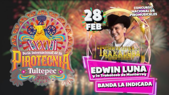 Feria Internacional de la Pirotecnia Tultepec 2026: ¿Qué artistas darán concierto HOY 28 de febrero en el EDOMEX? Precio de los boletos
