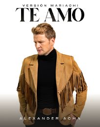Foto descriptiva de: Alexander Acha estrena “Te amo”, versión mariachi