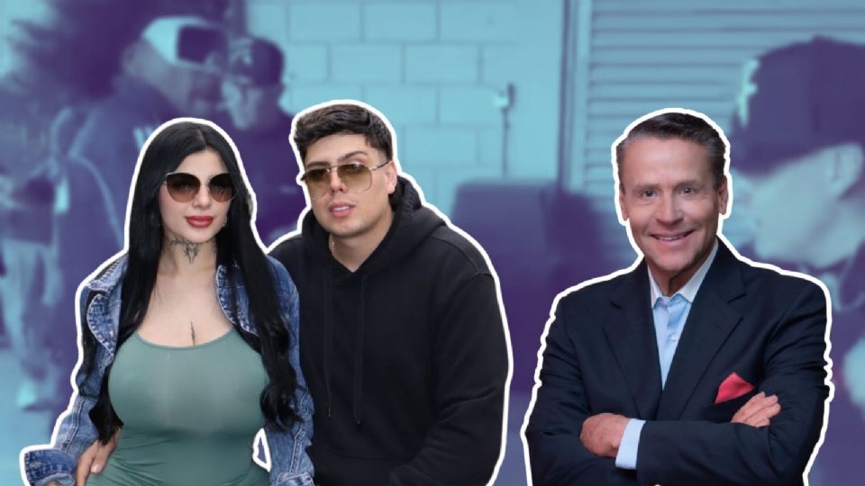 Esposo de Karely Ruiz golpea a Alfredo Adame