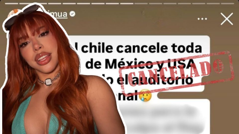 Yeri Mua cancela gira en México y Estados Unidos.