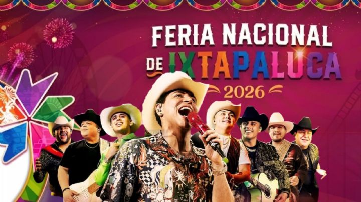 Feria Nacional Ixtapaluca 2026: Capibaras Tour y Grupo Firme son los primeros artistas confirmados