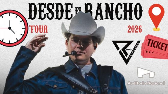 Remmy Valenzuela en el Auditorio Nacional 2026: ¿A qué hora empieza el concierto HOY 29 de marzo?