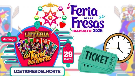 Feria de las Fresas Irapuato 2026: ¿A qué hora empieza el concierto de Los Tigres del Norte HOY?