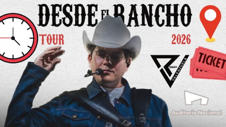 Remmy Valenzuela en el Auditorio Nacional 2026: ¿A qué hora empieza el concierto HOY 29 de marzo en CDMX y cómo llegar?