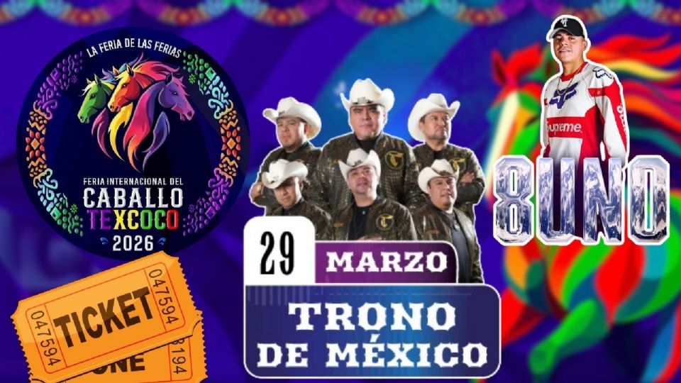 Artistas que se presentarán HOY en la Feria del Caballo Texcoco 2026
