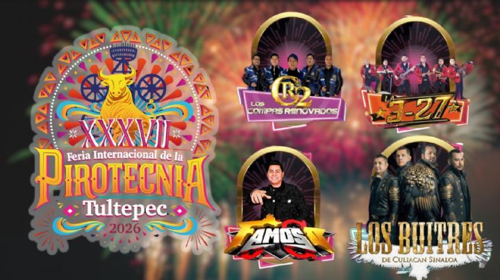 Feria Internacional de la Pirotecnia Tultepec 2026: Cartelera de artistas que se presentarán GRATIS HOY 6 de marzo en el EDOMEX