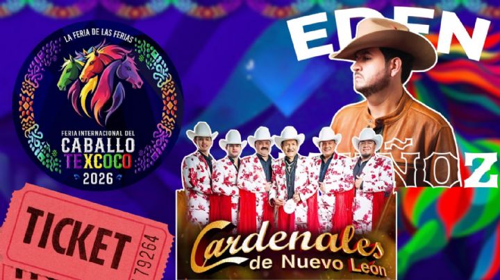 Feria del Caballo Texcoco 2026: Cartelera de artistas que darán concierto HOY 10 de abril; precio de los boletos