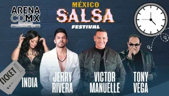 México Salsa Festival la Arena CDMX 2026: Artistas, horarios, rutas y boletos para el concierto de HOY 12 de abril