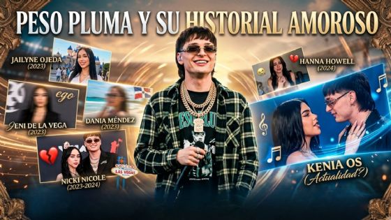 Peso Pluma y su historial amoroso: Ellas han sido todas sus novias desde Nicki Nicole hasta Kenia OS