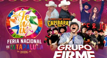 Feria Nacional de Ixtapaluca 2026: Cartelera completa de artistas que darán concierto en el Teatro del Pueblo