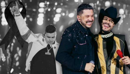 Eduin Caz y Luis Ángel El Flaco rinden homenaje a Yeison Jiménez en Colombia VIDEO