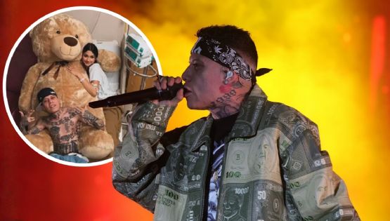 Santa Fe Klan sorprende a Camila Zamorano con enorme oso de peluche tras su salida del hospital