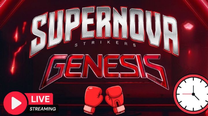 Supernova Génesis 2026: ¿A qué hora empiezan las peleas de box HOY 26 de abril y dónde ver la transmisión EN VIVO?