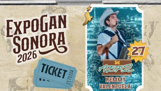 Expogan Sonora 2026: Programa completo de artistas y actividades HOY 27 de abril en Hermosillo