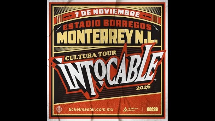 Intocable, por primera vez en el Estadio Borregos