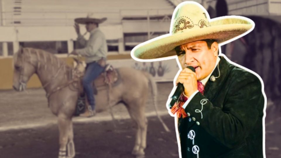 Julión Álvarez demuestra sus habilidades en charrería