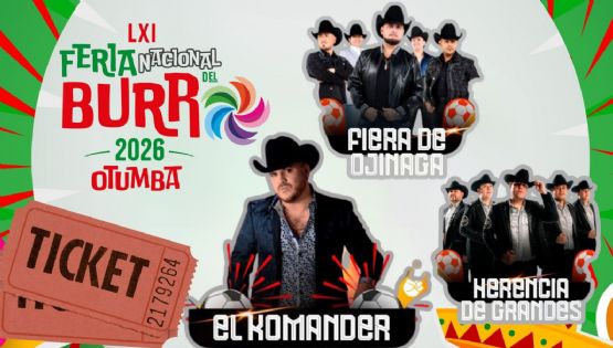 Feria del Burro Otumba 2026: Programa completo de artistas y actividades HOY 1 de mayo en el EDOMEX