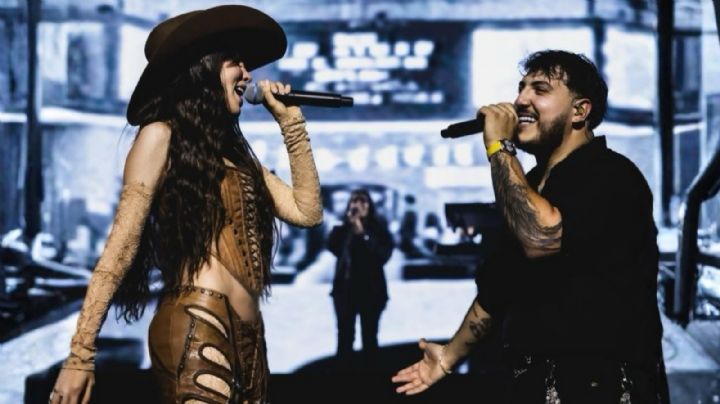 VIDEO: Belinda sorprende como invitada especial durante concierto de Grupo Frontera en la CDMX