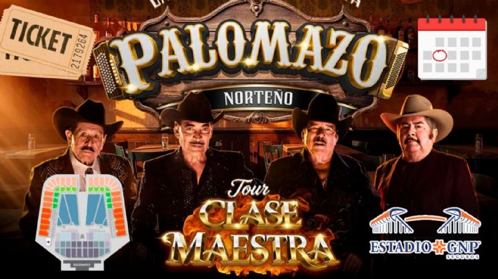 Palomazo Norteño anuncia concierto en el Estadio GNP Seguros 2026: Fecha, mapa y precio de los boletos en CDMX