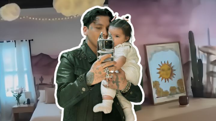 Christian Nodal prepara recámara para recibir a su hija Inti en su casa VIDEO
