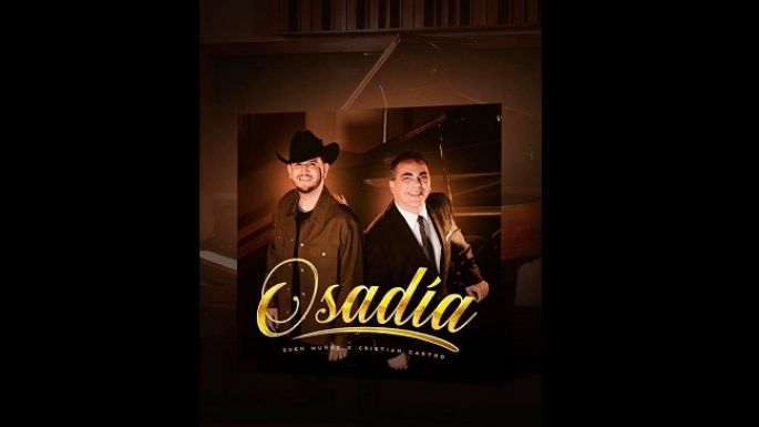 Edén Muñoz y Cristian Castro llevan su “Osadía” a la radio