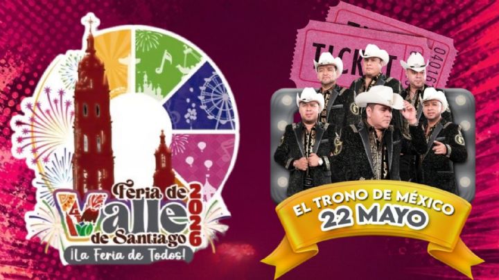 Feria Valle de Santiago 2026: Cartelera de artistas que darán concierto HOY 22 de mayo en Guanajuato durante la INAUGURACIÓN