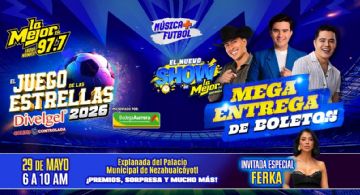 Mega Entrega de boletos con el SHOW DE LA MEJOR