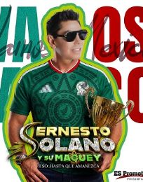 Foto descriptiva de: Ernesto Solano y su Maguey se unen a la fiesta futbolera