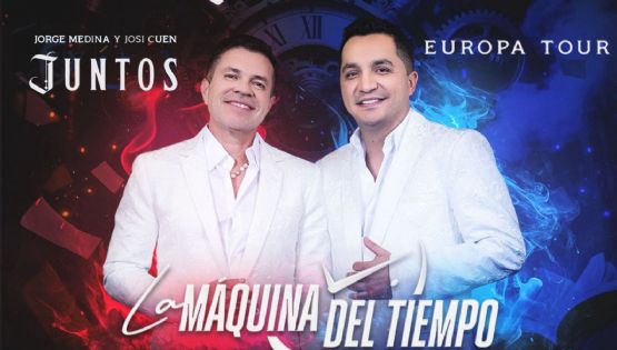 Jorge Medina y Josi Cuen “Juntos” conquistarán Europa con su gira “La Máquina del Tiempo”: Fecha, recinto y boletos