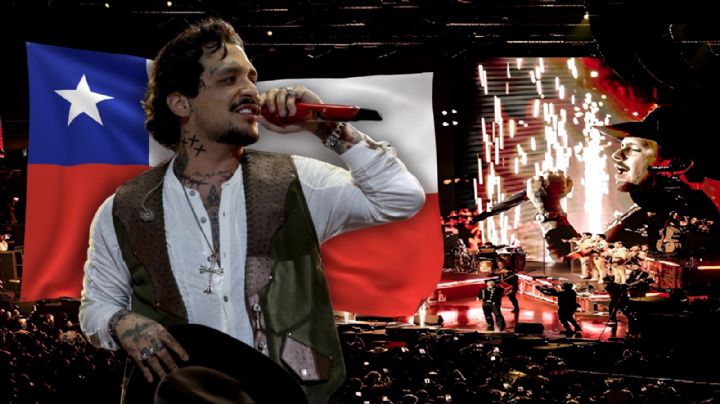 Christian Nodal hace vibrar Chile a pesar de haber anunciado la cancelación de sus shows