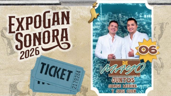 Expogan Sonora 2026: Programa completo de artistas y actividades HOY 6 de mayo en Hermosillo